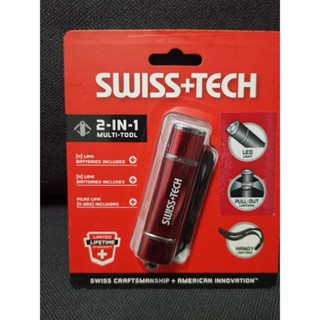 ไฟฉาย LED  ST50100 2-IN-1 SWISS+TECH