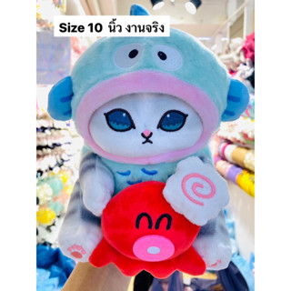 แมวเหมียวsanrio น้องเหมียวใส่หมวกจากซานริโอ้🐱 งานแท้ ลิขสิทธิ์แท้(พร้อมส่ง❗️)