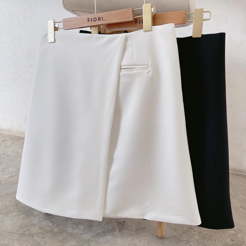 กระโปรงสาวอวบ(ไม่ใช่กางเกง) // Rosé Skirt//เอว 36-42"
