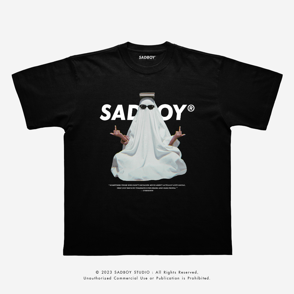 SADBOY® | Antisocial | Semi-Oversized | 100% Organic Cotton