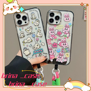 ❤️ส่งของขวัญ❤️ เคสไอโฟน 11 12 13 14 Pro Max สไตล์คู่รัก การ์ตูน กราฟฟิตี ความนิยม แฟชั่น Case for iPhone ป้องกันการตก