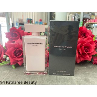 น้ำหอม ป้ายไทย🍀  Narciso Rodriguez For Her Eau De Parfum (นาชิโชสีชมพู) 100ml