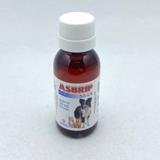 Asbrip Pets 30ml วิตามิน อาหารเสริม แมว หมา วิตามินช่วยระบบทางเดินหายใจ