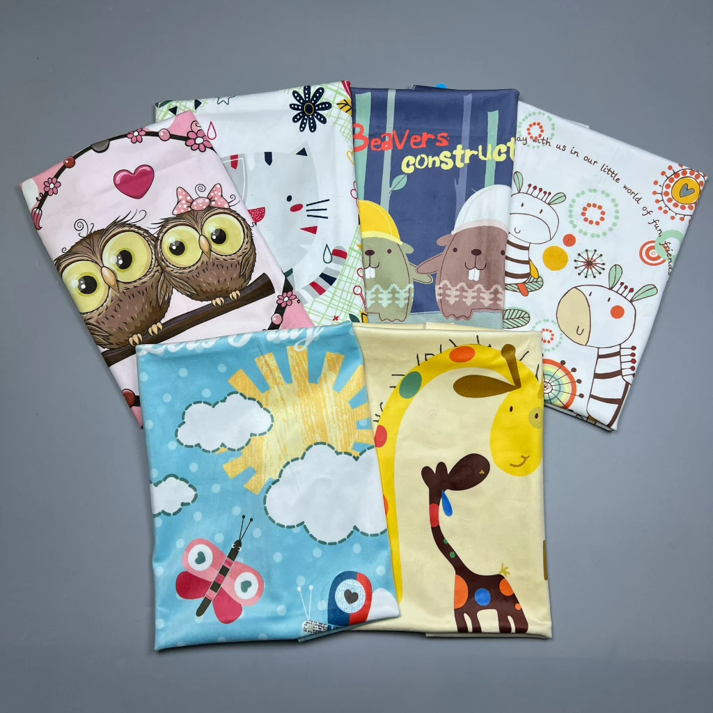 ผ้ารองกันฉี่ ขนาด50x70ซม. ผิวหน้านุ่ม อีกด้านพลาสติคกันน้ำ รุ่น LOVELY