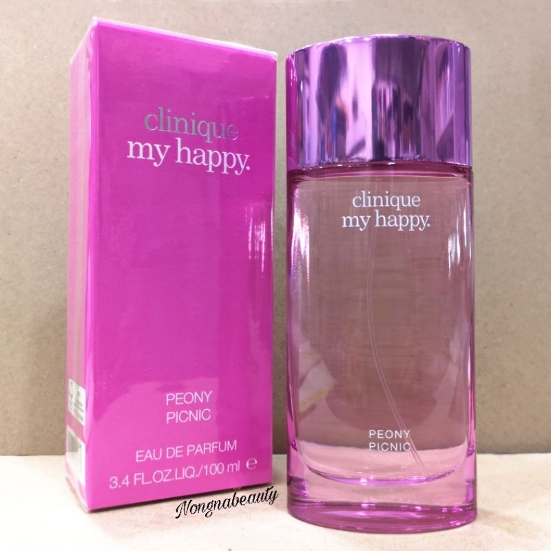 นี่คือสิ่งที่ฉันต้องการ❤ Clinique My Happy Peony Picnic Ladies Perfume 100ml, Floral Style ce1 43