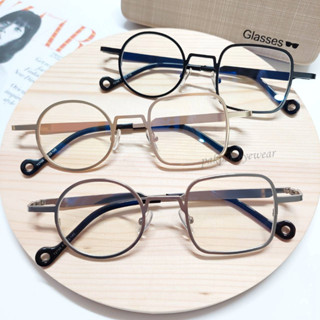 72799 กรอบแว่นตาแฟชั่น กรอบแว่นโลหะ สำหรับตัดเลนส์สายตา -pakpao eyewear