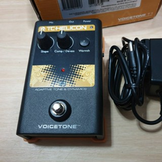 TC Helicon T1 Adaptive Tone and Dynamics สินค้ามือสอง ใช้งานปกติ สภาพ 80% มีอแดปเตอร์ มีกล่อง