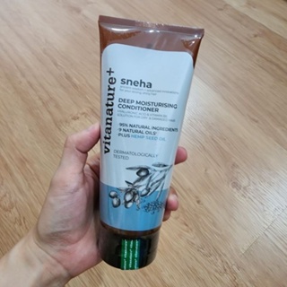 ไวตาเนเจอร์พลัส (Vitanature+) Sneha Deep Moisturizing Conditioner ครีมนวดสำหรับผมแห้งเสีย ชี้ฟู ไม่มีน้ำหนัก