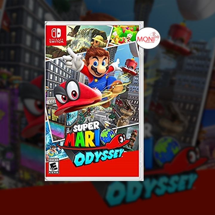[โค้ด shopee ลด 15%] Nintendo Switch Super Mario Odyssey (Asia) (EN) แผ่นเกมส์ มือ1 พร้อมส่ง
