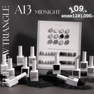 สีเจล organail รหัส A013 Midnight