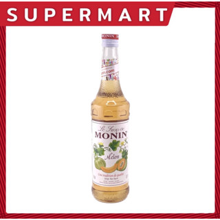 SUPERMART Monin Melon Syrup 700 ml. น้ำเชื่อมกลิ่นเมลอน ตราโมนิน 700 มล. #1108105