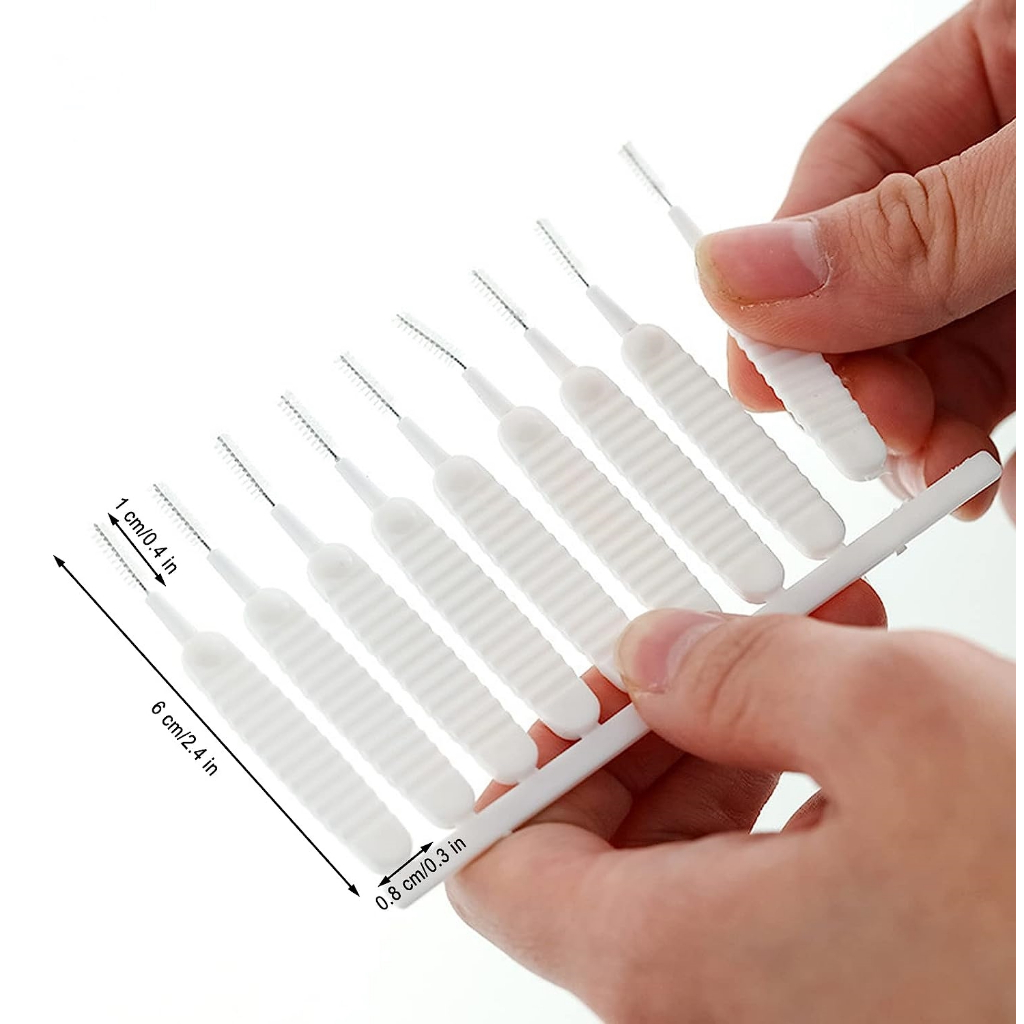 แปรงขัดรูฝักบัว แพ็ค 10 ชิ้น ใช้ซ้ำได้ ขนแปรงไนล่อนอเนกประสงค์ ป้องกันการอุดตัน ขจัดฝุ่นในช่องเสียบ USB รูหัวปั๊ม - รูปที่ 7