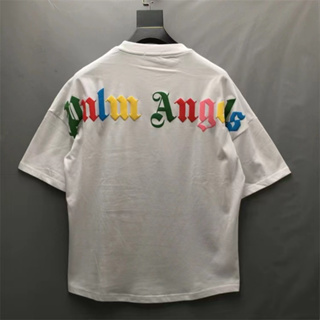 【Lemon】เสื้อยืด Palm Angels 1:1Tags 23SS  ใส่ได้ทั้งชายและหญิง