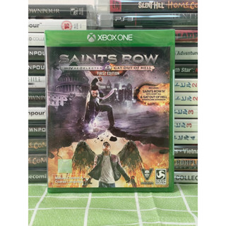 แผ่นเกม Xbox One มือหนึ่ง / Saints Row IV Re-Elected &amp; Gat Out of Hell