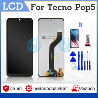 หน้าจอ Lcd TECNO POP 5 อะไหล่จอ จอชุด จอTECNO POP5 พร้อมทัชสกรีน จอ + ทัช TECNO POP 5