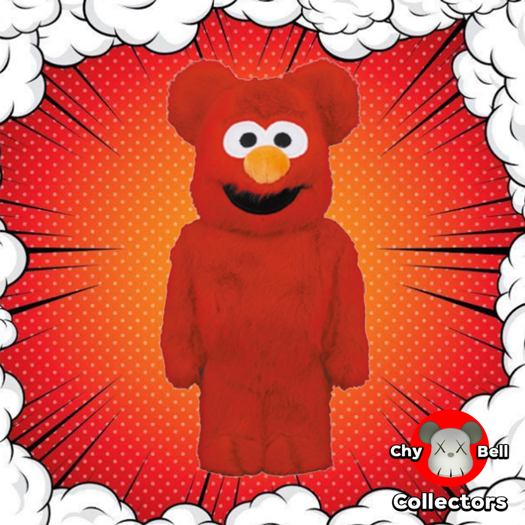 Bearbrick SESAME STREET Elmo Costume Ver.2.0 400% แบร์บริค Be@rbrick by Medicom Toy ของใหม่ มือ 1 (ของแท้ พร้อมส่ง)