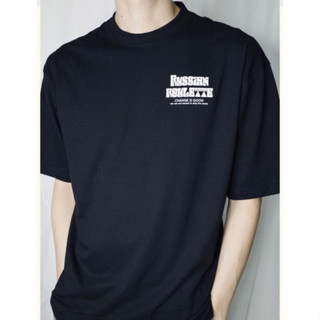 เสื้อยืด oversize คอลเลคชั่น Change is good (black)