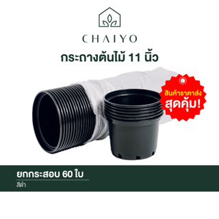 กระถางต้นไม้ 11 นิ้ว ยกกระสอบ 60 ชิ้น Pot 270 mm 60 pcs