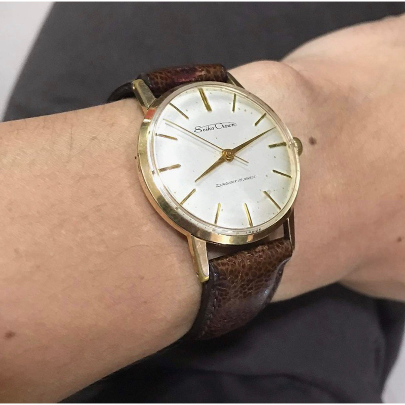 Rare Vintage Seiko Crown with manual winding