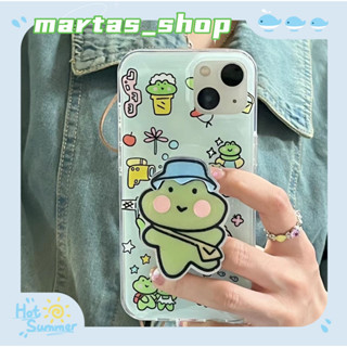 ❤️ส่งของขวัญ❤️ เคสไอโฟน 11 12 13 14 Pro Max การ์ตูน ความนิยม เรียบง่าย แฟชั่น แฟชั่น ฤดูร้อน Case for iPhone สาวน่ารักหั