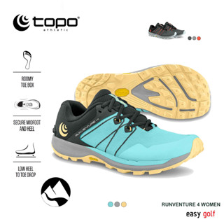 TOPO ATHLETIC TRAIL RUNVENTURE 4  WOMENS RUNNING SHOES  รองเท้าวิ่งเทรลผู้หญิง  รองเท้าวิ่งผู้หญิง  รองเท้ากีฬาหญิง