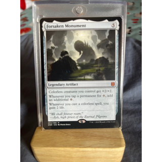 การ์ด MTG Forsaken Monument Artifact Magic the Gathering EDH รุ่น ZNR สภาพ Nm