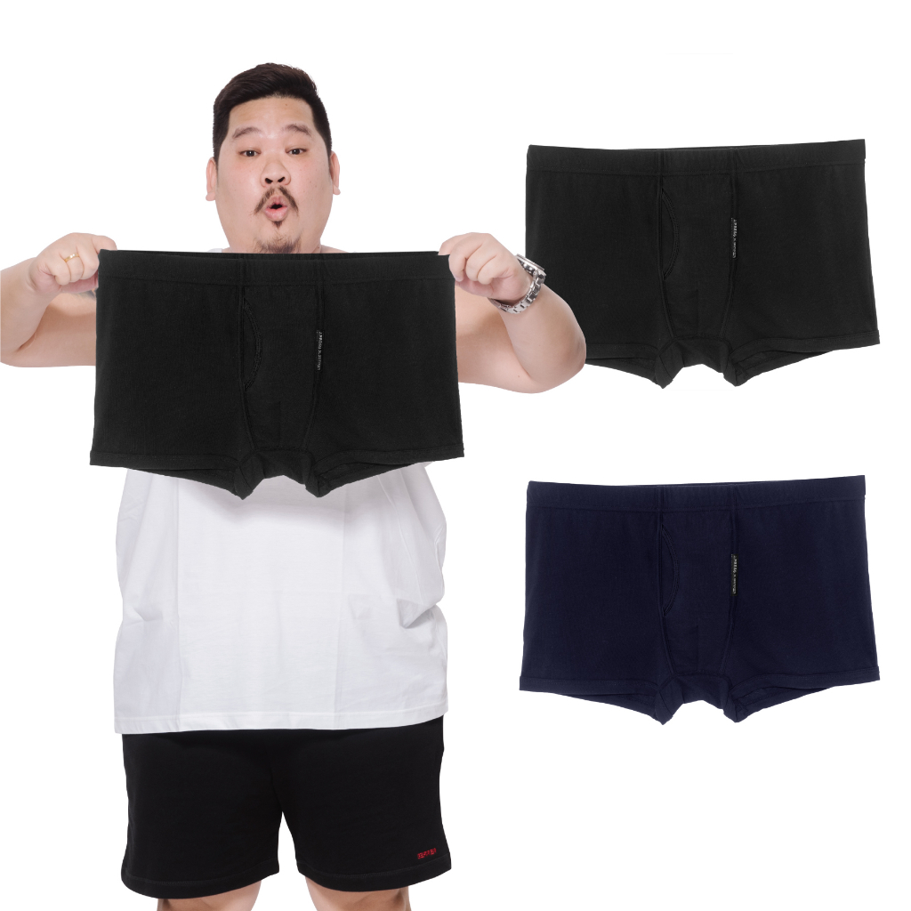 J.Press  กางเกงในชาย ขาสั้น ทรงทรั้งค์ (J.Press X Berrer) รุ่น B290  บรรจุ 2 ตัว/แพ็ค (สีดำ / สีกรม)