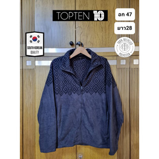 เสื้อกันหนาว ผ้าฟรีส Fleece แบรนด์ Topten จากเกาหลี ของแท้มือ2