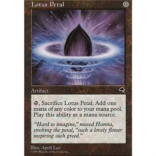 Lotus Petal  การ์ด Magic The Gathering ของแท้ จากชุด Tempest