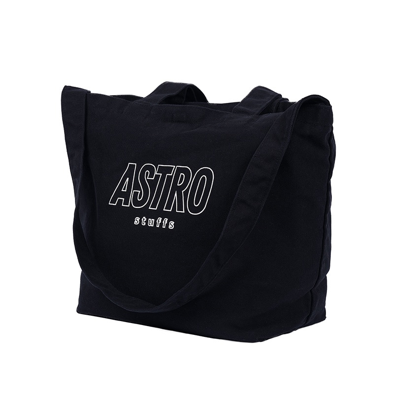 ASTRO STUFFS HOLIDAY TOTE BAG สีดำ ของแท้ ป้ายห้อย