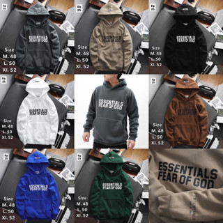 เสื้อกันหนาวแขนยาวมีหมวก ESS▲NTI▲LS| เสื้อฮู้ด | Hoodie | Hiend 1:1 cotton 💯