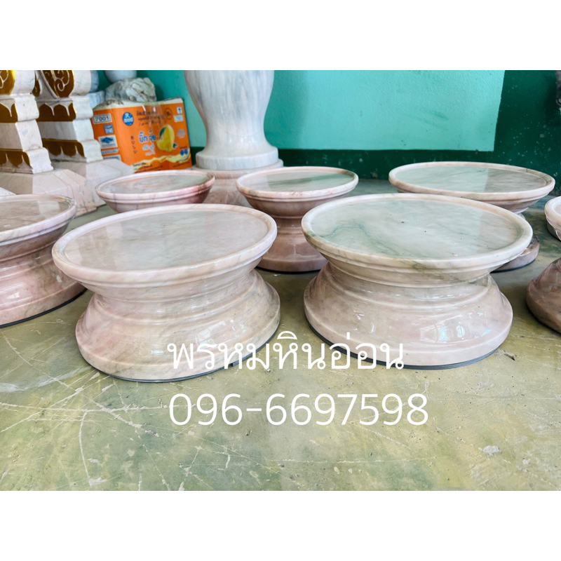 ฐานพระหินอ่อนแท้ (ขนาด10”) ส่งฟรี‼️