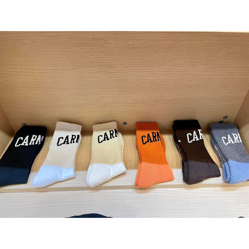 [พร้อมส่ง แท้ ] ถุงเท้า CARNIVAL® SS23 ICONIC SOCKS (2PCS/PACK) 1 แพ็คจะบรรจุถุงเท้า 2 คู่ มือ1 รุ่นใหม่ [ ของแท้ ]