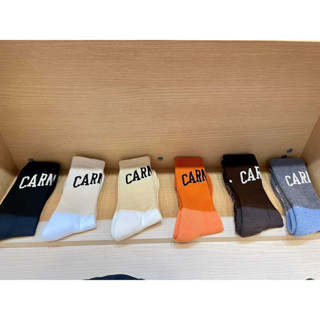 [พร้อมส่ง แท้💯] ถุงเท้า CARNIVAL® SS23 ICONIC SOCKS (2PCS/PACK) 1 แพ็คจะบรรจุถุงเท้า 2 คู่ มือ1 รุ่นใหม่ [ ของแท้ ]