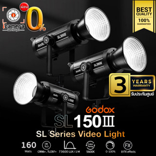 ผ่อน 0%** Godox LED SL150III 160W 5600K White Ver. Bowen Mount - รับประกันศูนย์ Godox Thailand 3ปี ( SL150, SL-150 III )