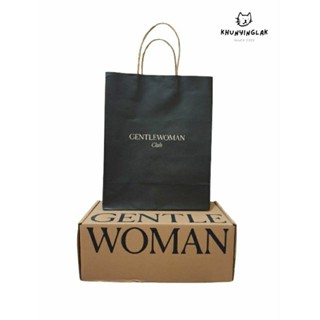 Khunyinglak🛒พร้อมส่ง🛒ถุงกระดาษGentlewoman ของแท้🛍