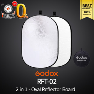 Godox Reflector RFT-02 2in1 - Oval Reflecter วงรี 2 in 1 - 60*90 , 90*120 , 100*150 cm. รีเฟล็กเตอร์