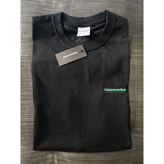 thisisneverthat® T-Logo T-Shirt Black พร้อมส่ง oversized 42”26.5”