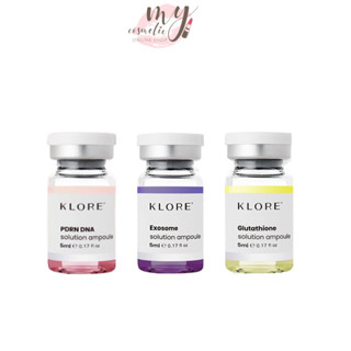 (🌼แท้ / พร้อมส่ง🌼) แบ่งขาย 1ขวด KLORE Glutathione Ampoule 5ml / KLORE Exosome Ampoule  5ml