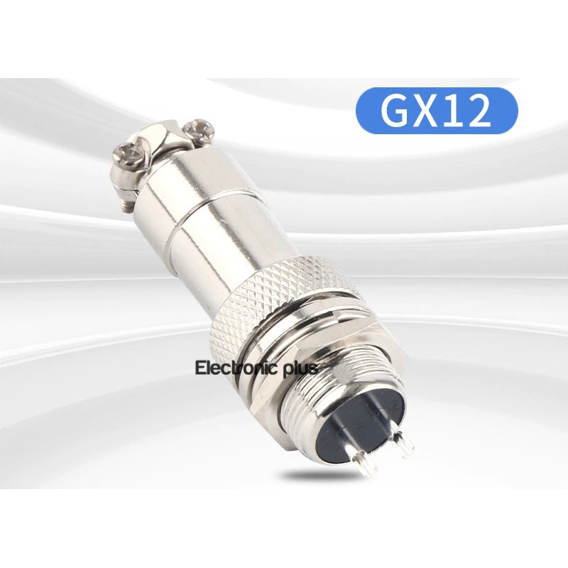 คอนเน็คเตอร์ ซ็อกเก็ต GX12 ขนาด 12มม ปลั๊กการบิน RS765 ขั้วต่อการบิน ปลั๊กมัดสายไฟ 12 มม.
