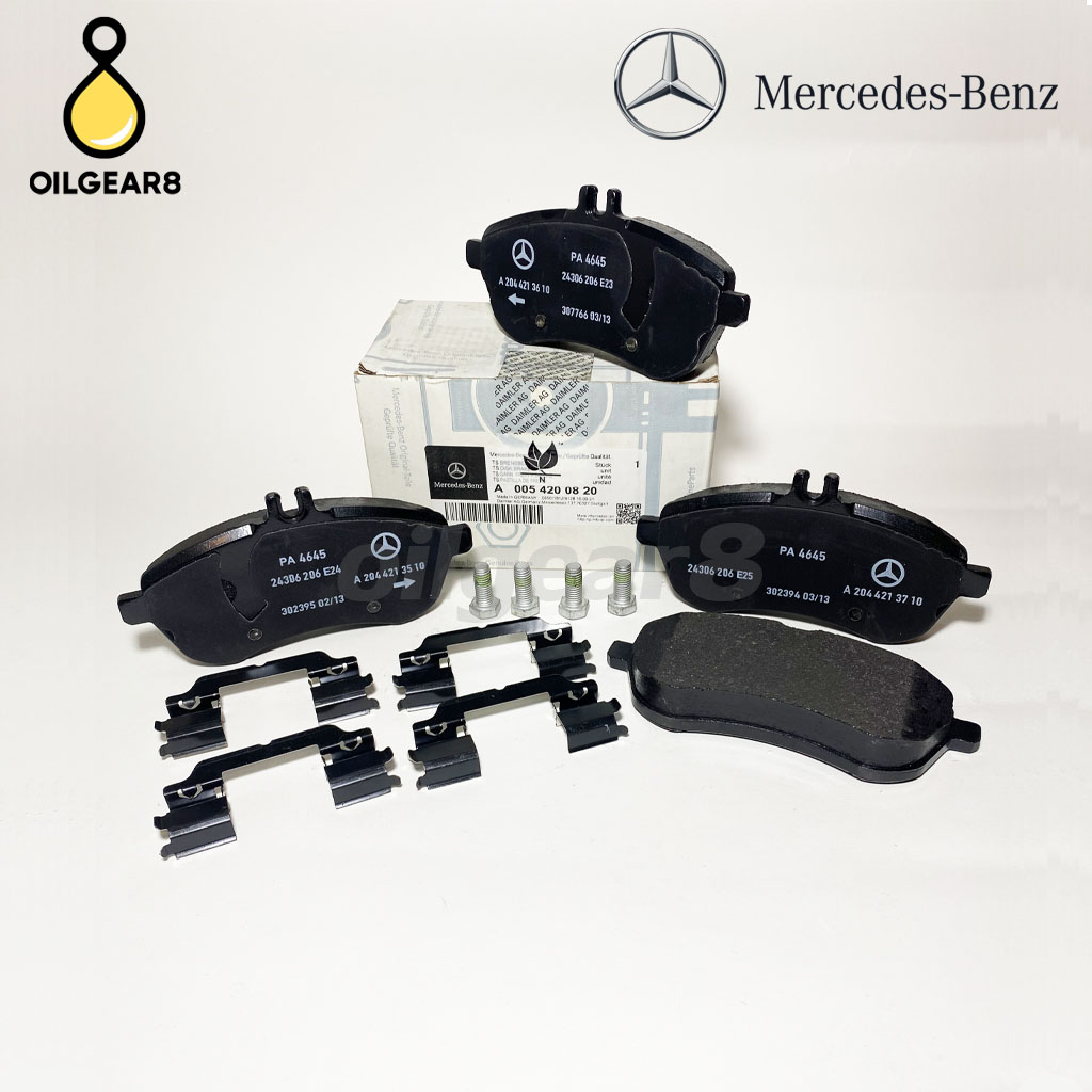 BENZ แท้ ผ้าเบรคหน้า รุ่น W204 W207 W212 เบอร์ 0054200820 0074205520 0074209220