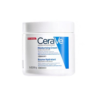 แท้100% Cerave Moisturising Cream เซราวี มอยซ์เจอร์ไรซิ่ง ครีมบำรุงผิวหน้าและผิวกาย สำหรับผิวแห้ง 340g/454g/85g กรัม