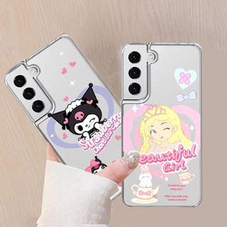 เคสซิลิโคน เคสใสกันกระแทก เคสโทรศัพท์มือถือ ลายการ์ตูน VIVO V27 Pro Y02S S1 Y76 V25 5g V20SE Y12A Y12S Y35 4g T1X V11i