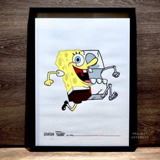 SECRETBASE : X-RAY SPONGE BOB POSTER - GID Ver. [New]