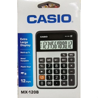 เครื่องคิดเลขรุ่น MX-120B เครื่องคิดเลข Casio