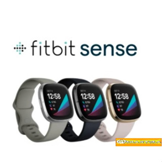 FITBIT รุ่น Sense สมาร์ทวอทช์สายสุขภาพ ของแท้รับประกัน 1ปี