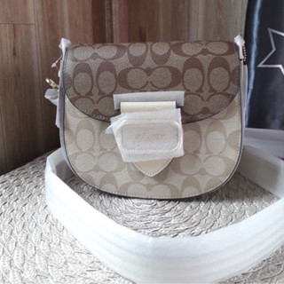 พร้อมส่ง แท้ 💯% Morgan Saddle Bag In Blocked