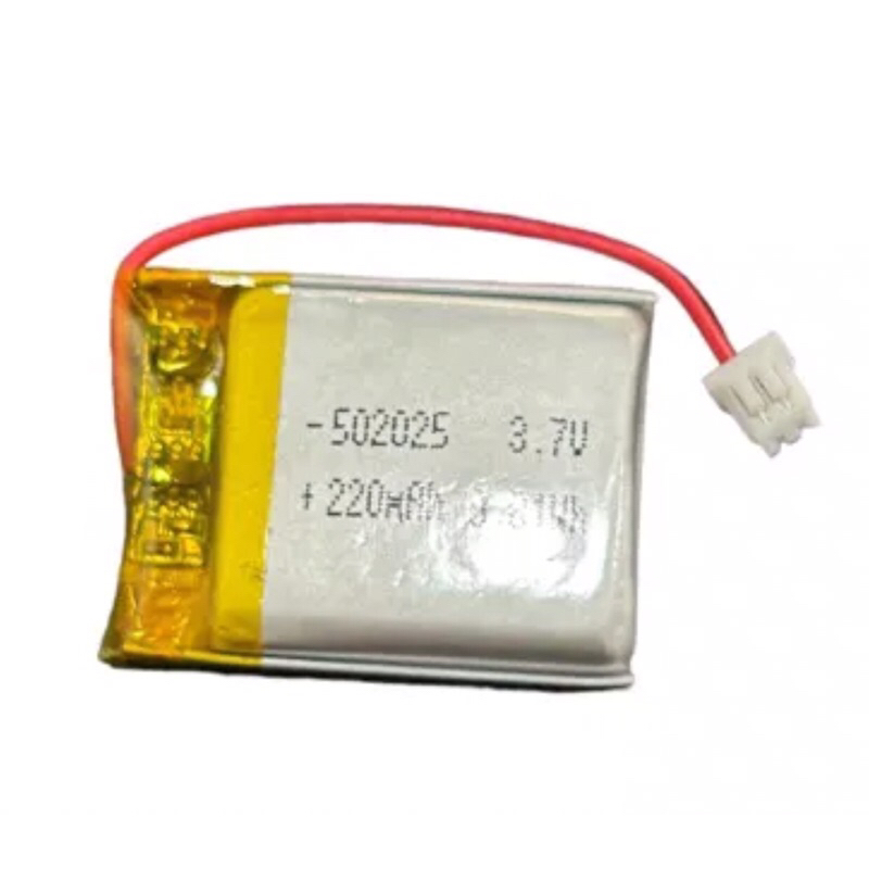 แบต 502025 200mAh 3.7V แบตเตอรี่ Lithium polymer mp3 ลำโพง บลูทูธ Li-Po li ion Mp3 MP4 MP5 GPS batte