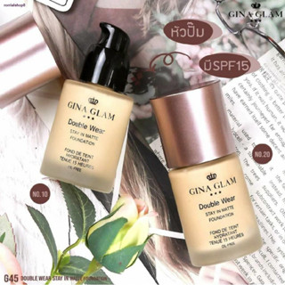 🌈clearance sale🌈รองพื้น Gina Glam Stay In Matte Foundation #G45