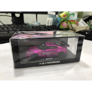 1/64 MINI GT-R LB WORKS Nissan GT-R R35 GT Wing Flash Pink